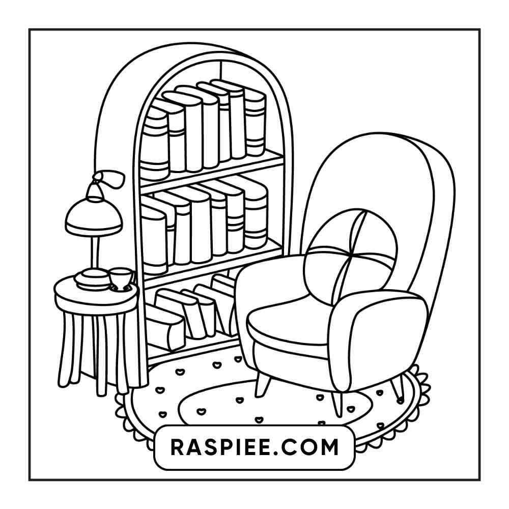 85 Bold and Easy Little Corner Coloring Pages Printable PDF Instant Download