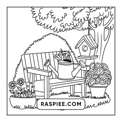 85 Bold and Easy Little Corner Coloring Pages Printable PDF Instant Download
