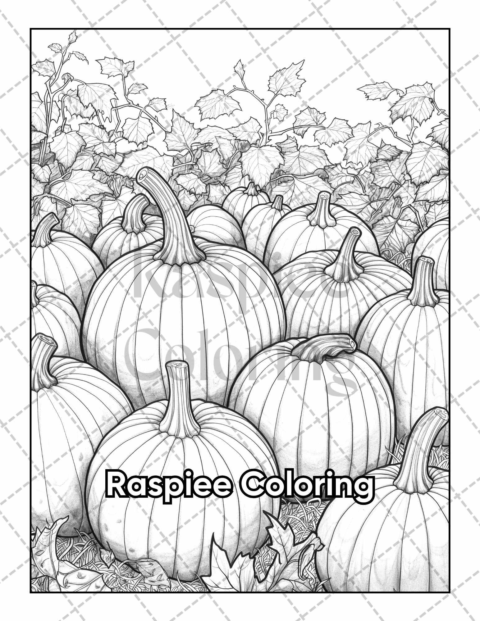 50 Country Farm Scenes Adult Coloring Pages Printable PDF Instant Download