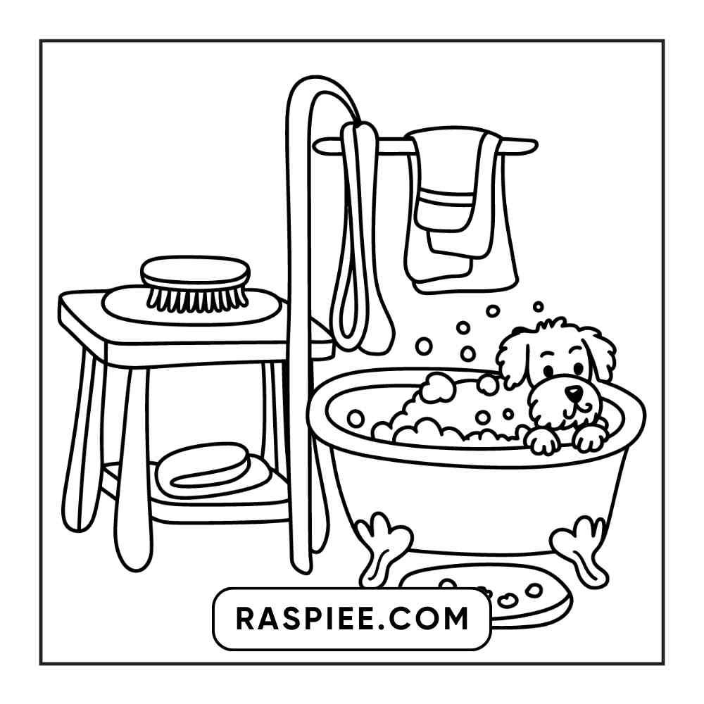85 Bold and Easy Little Corner Coloring Pages Printable PDF Instant Download