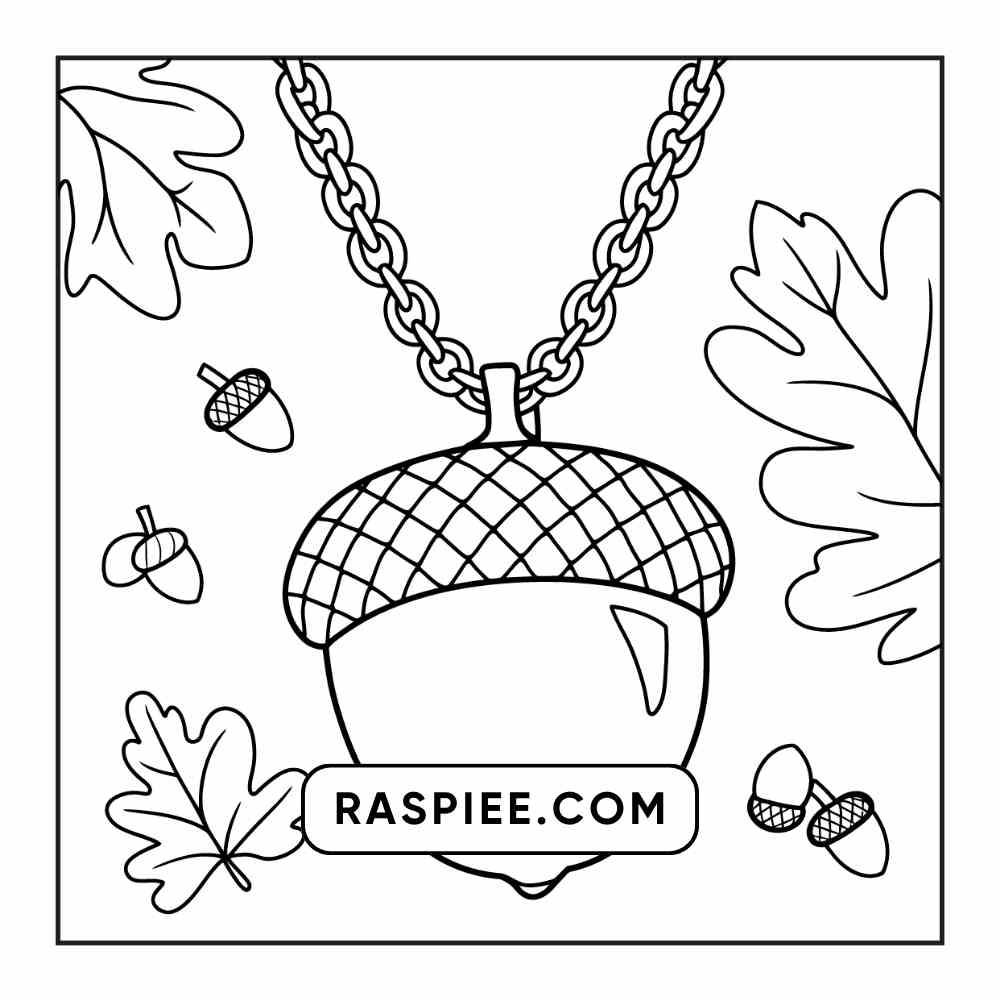 76 Bold and Easy Fall Vibes Coloring Pages Printable PDF Instant Download