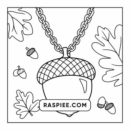 76 Bold and Easy Fall Vibes Coloring Pages Printable PDF Instant Download