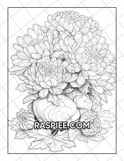 50 Botanical Anatomy Adult Coloring Pages Printable PDF Instant Download