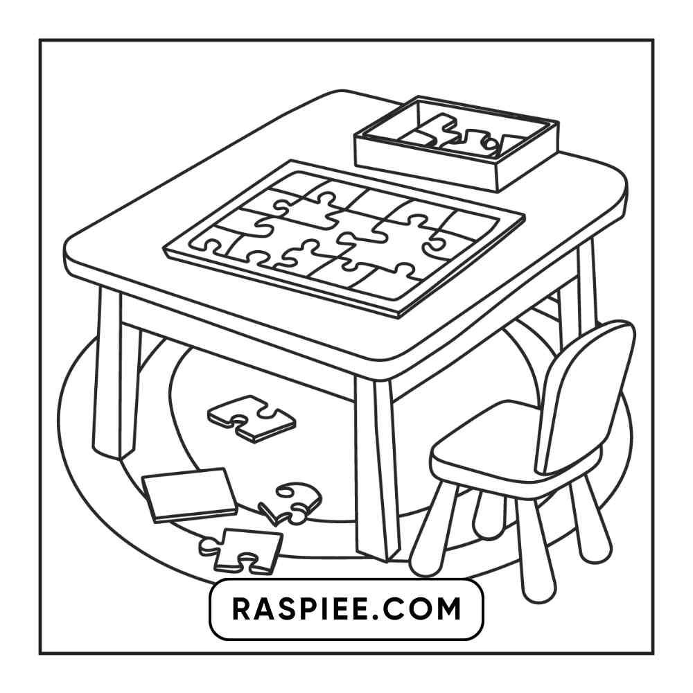85 Bold and Easy Little Corner Coloring Pages Printable PDF Instant Download
