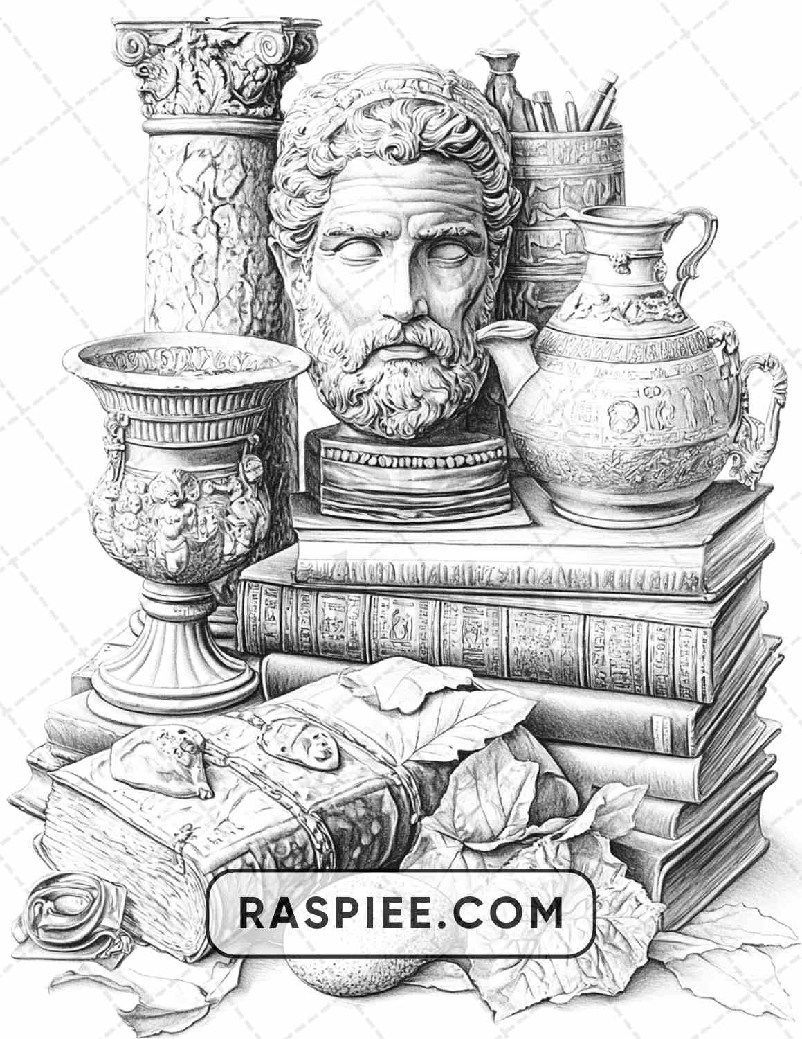 80 Still Life Adult Coloring Pages