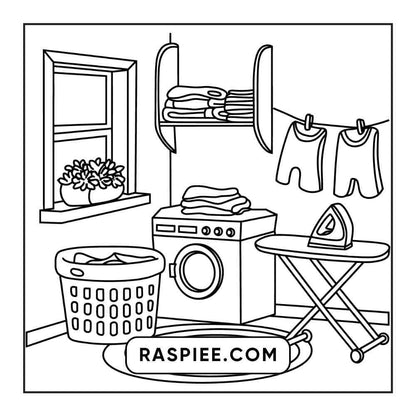 85 Bold and Easy Little Corner Coloring Pages Printable PDF Instant Download