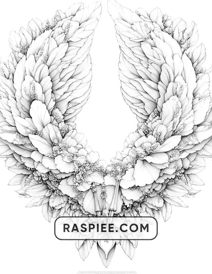 72 Christmas Wreaths Adult Coloring Pages