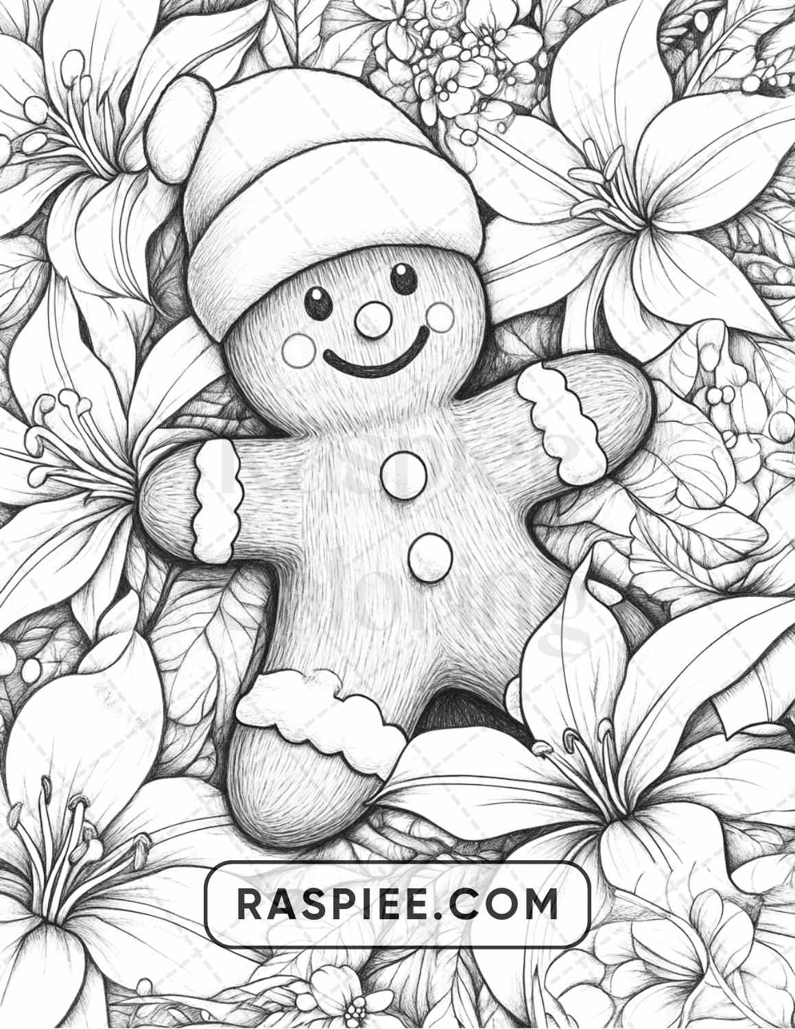89 Christmas Decor Adult Coloring Pages