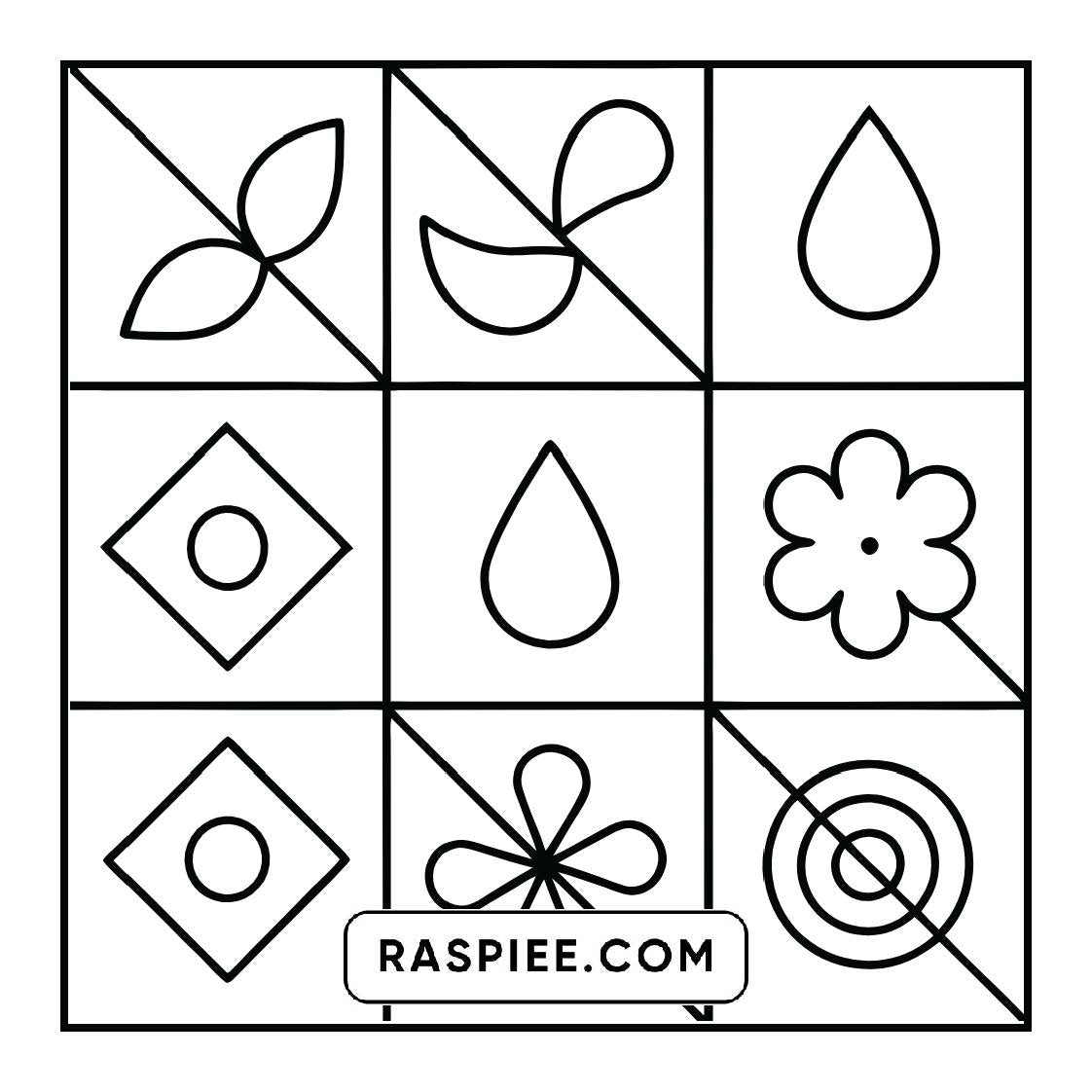 50 Bold and Easy Comfy Patterns Coloring Pages