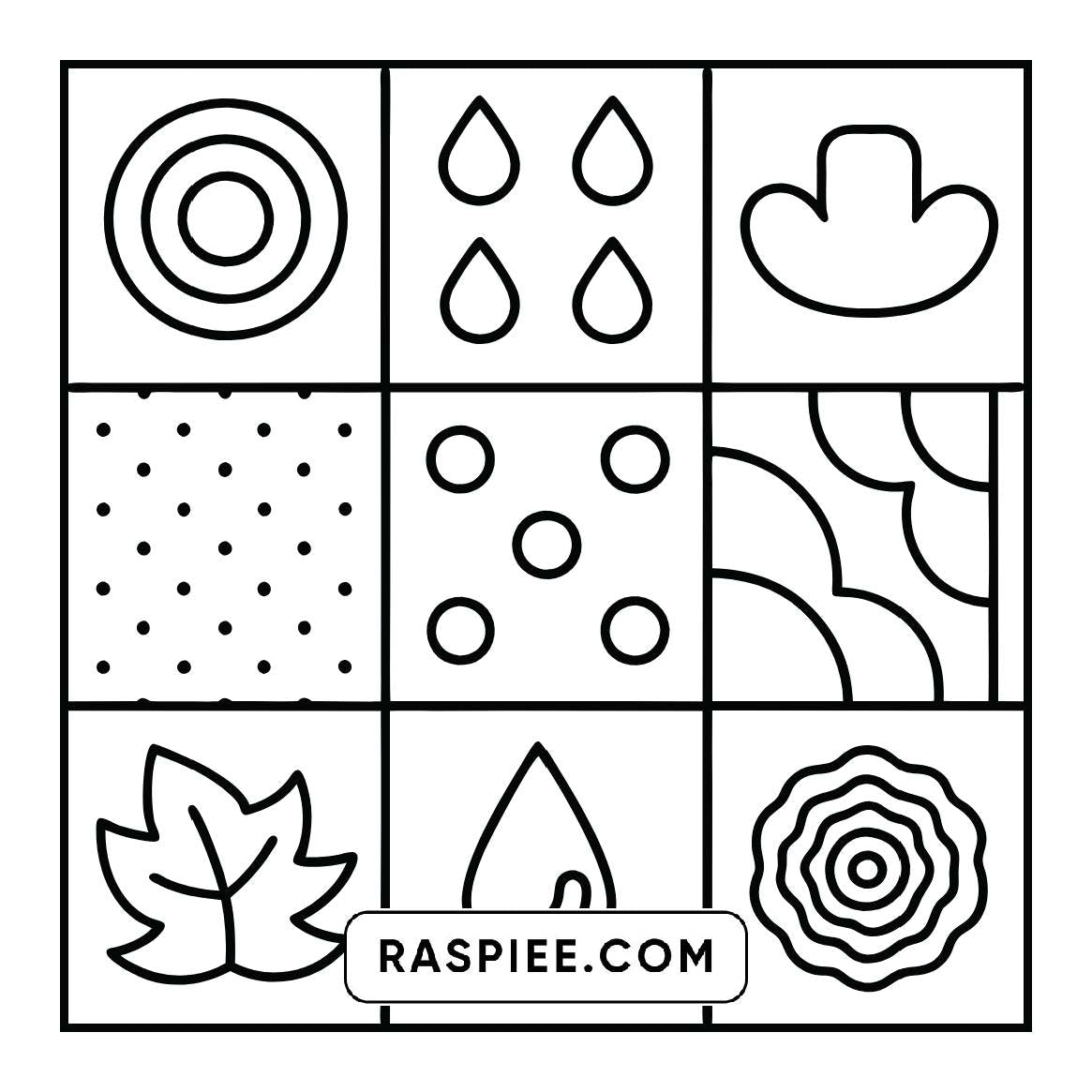 50 Bold and Easy Comfy Patterns Coloring Pages