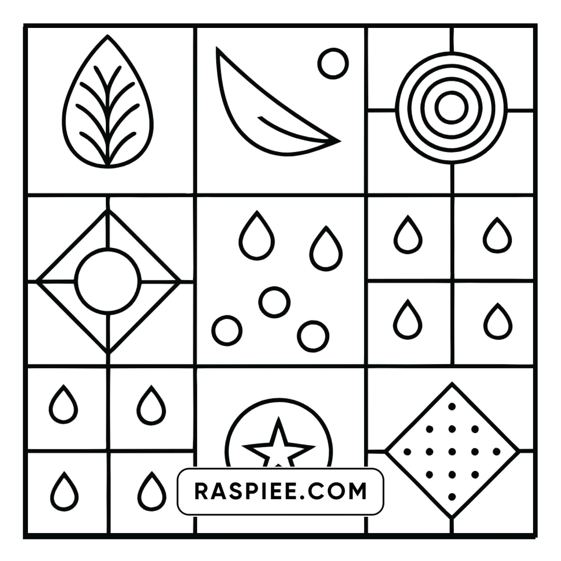 50 Bold and Easy Comfy Patterns Coloring Pages