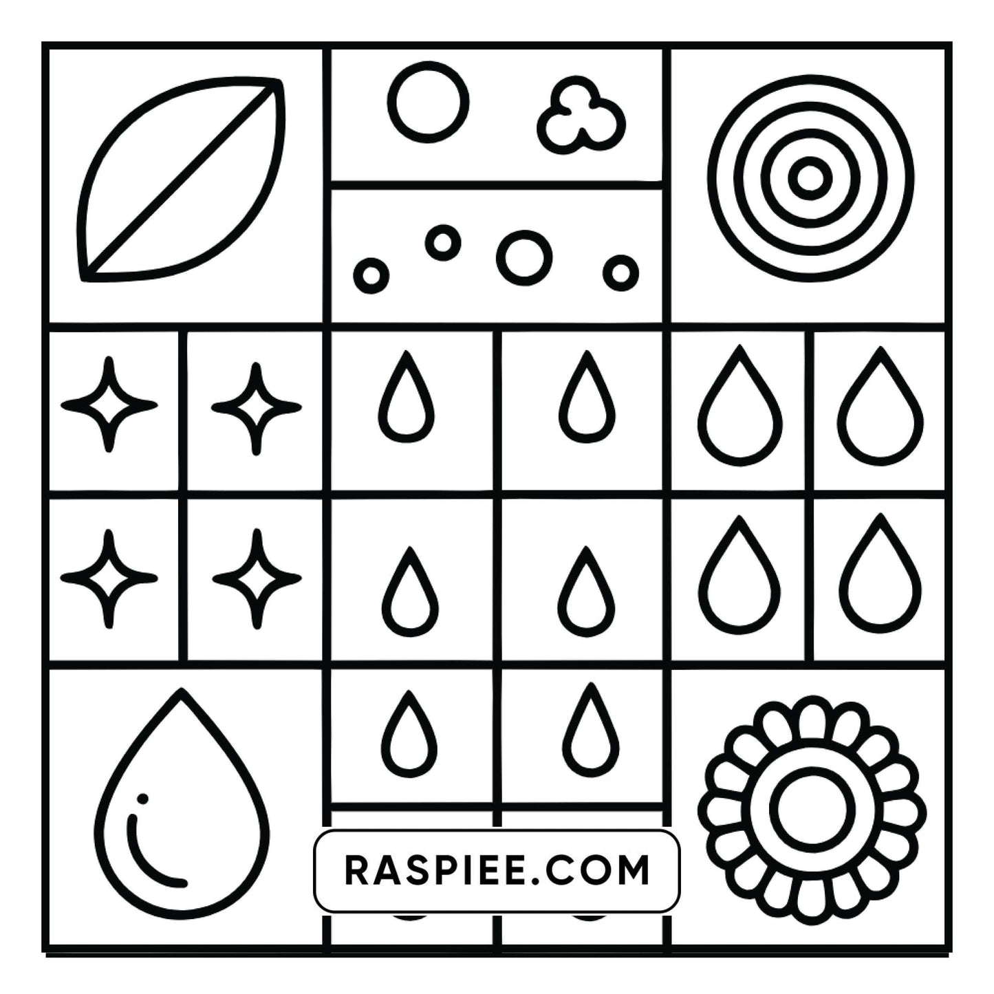 50 Bold and Easy Comfy Patterns Coloring Pages