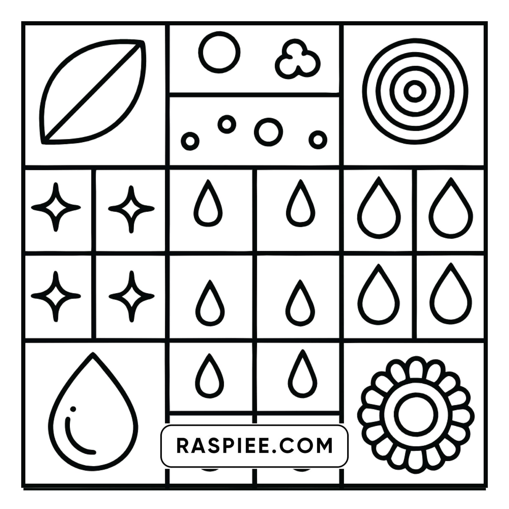 50 Bold and Easy Comfy Patterns Coloring Pages