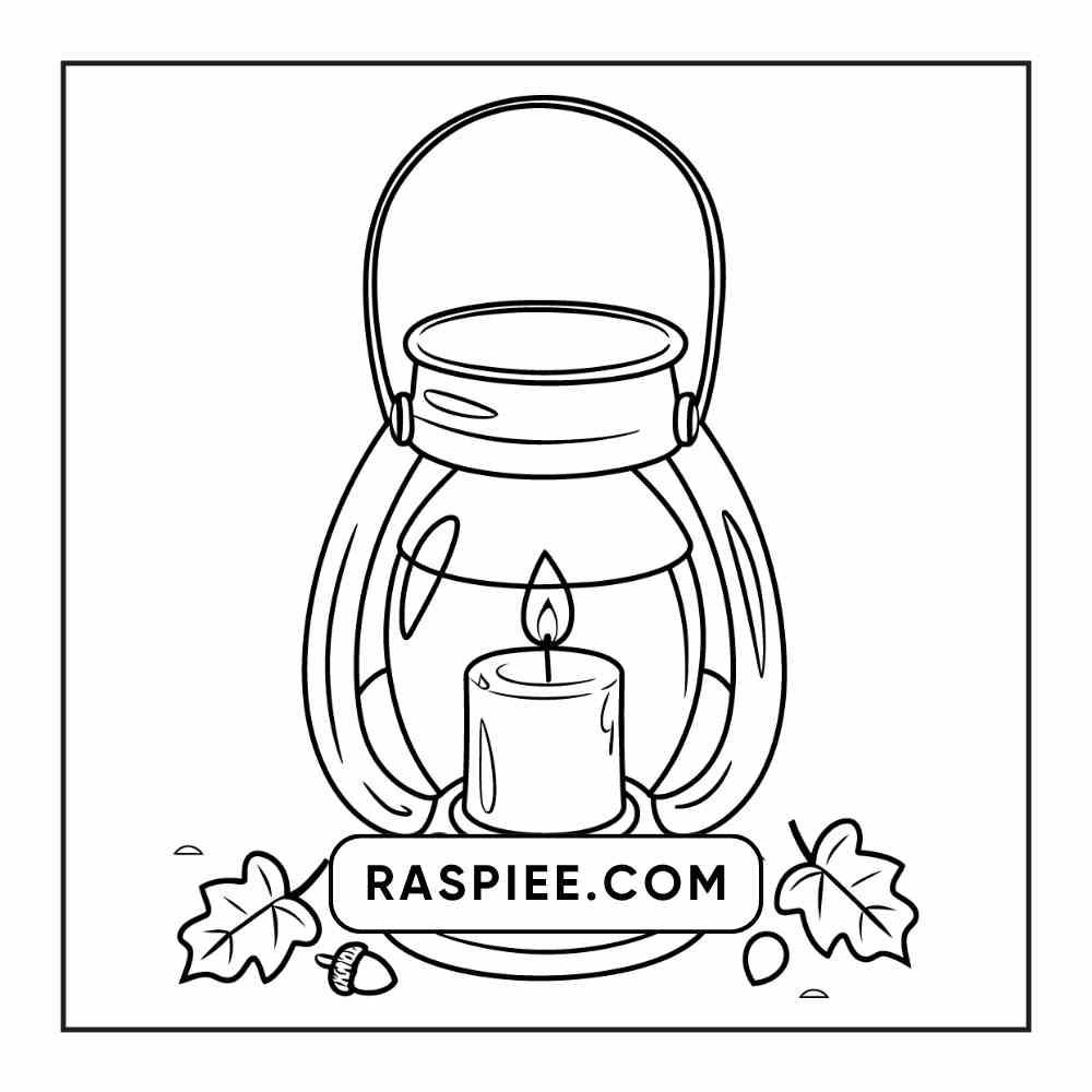 76 Bold and Easy Fall Vibes Coloring Pages Printable PDF Instant Download