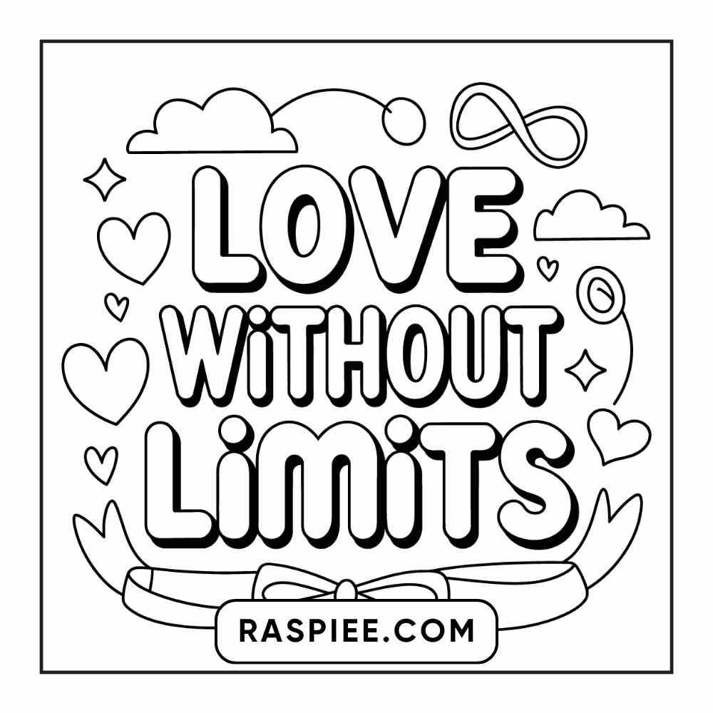78 Bold and Easy Inspirational Words Coloring Pages Printable PDF Instant Download