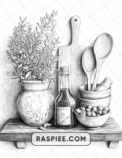 80 Still Life Adult Coloring Pages