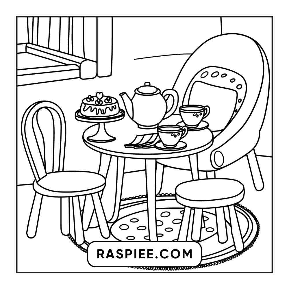 85 Bold and Easy Little Corner Coloring Pages Printable PDF Instant Download