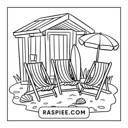 85 Bold and Easy Little Corner Coloring Pages Printable PDF Instant Download