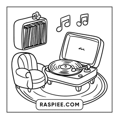 85 Bold and Easy Little Corner Coloring Pages Printable PDF Instant Download