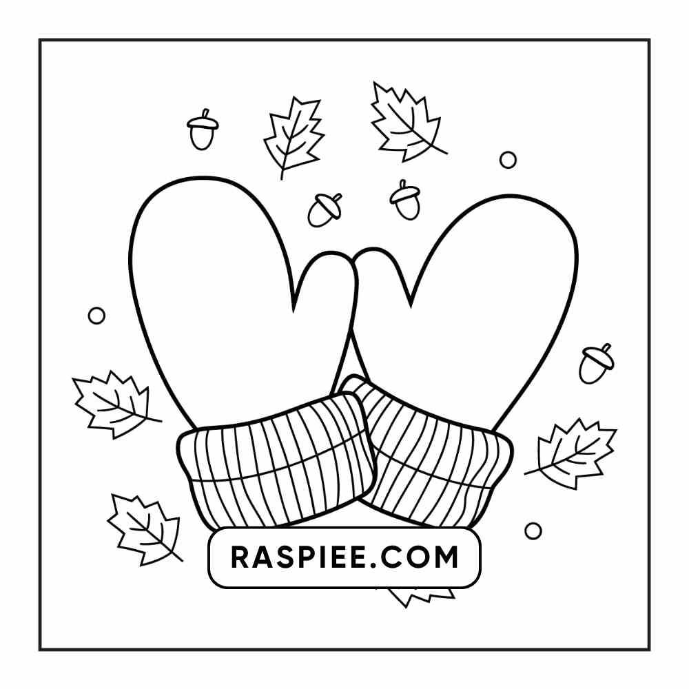 76 Bold and Easy Fall Vibes Coloring Pages Printable PDF Instant Download
