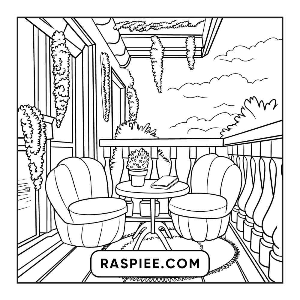 85 Bold and Easy Little Corner Coloring Pages Printable PDF Instant Download