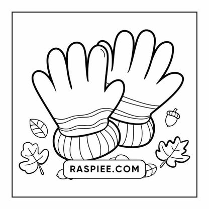 76 Bold and Easy Fall Vibes Coloring Pages Printable PDF Instant Download