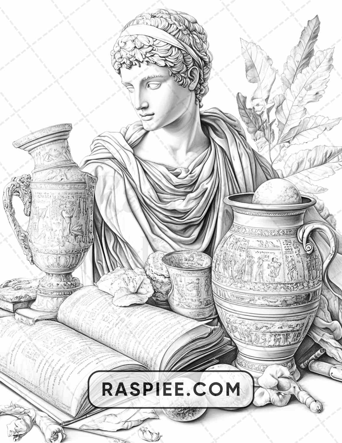 80 Still Life Adult Coloring Pages