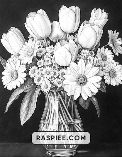 80 Still Life Adult Coloring Pages