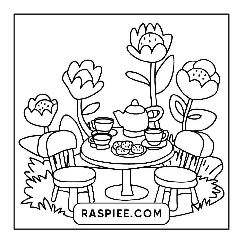 85 Bold and Easy Little Corner Coloring Pages Printable PDF Instant Download