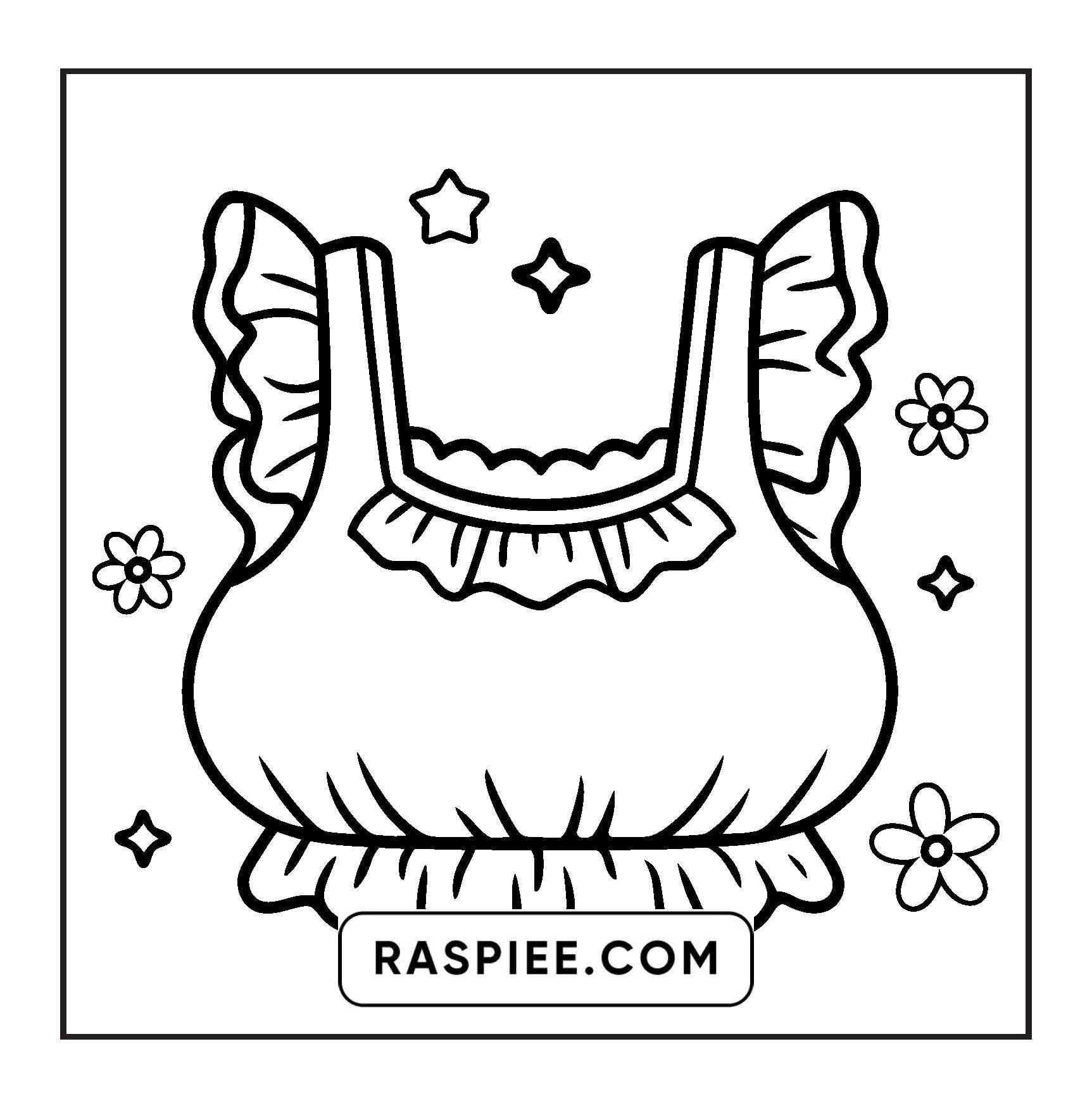 62 Bold and Easy Fashion Vibes Coloring Pages Printable PDF Instant Download