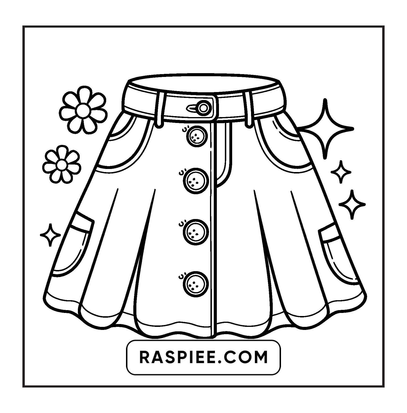 62 Bold and Easy Fashion Vibes Coloring Pages Printable PDF Instant Download