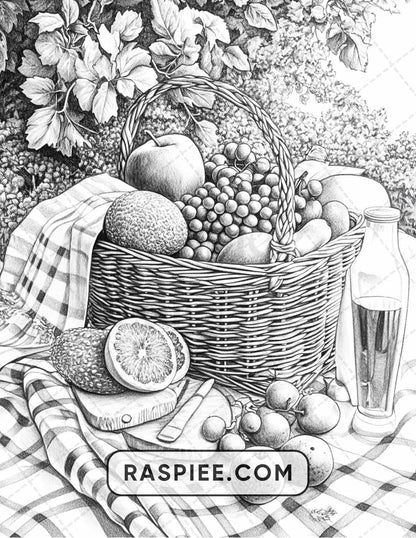 80 Still Life Adult Coloring Pages