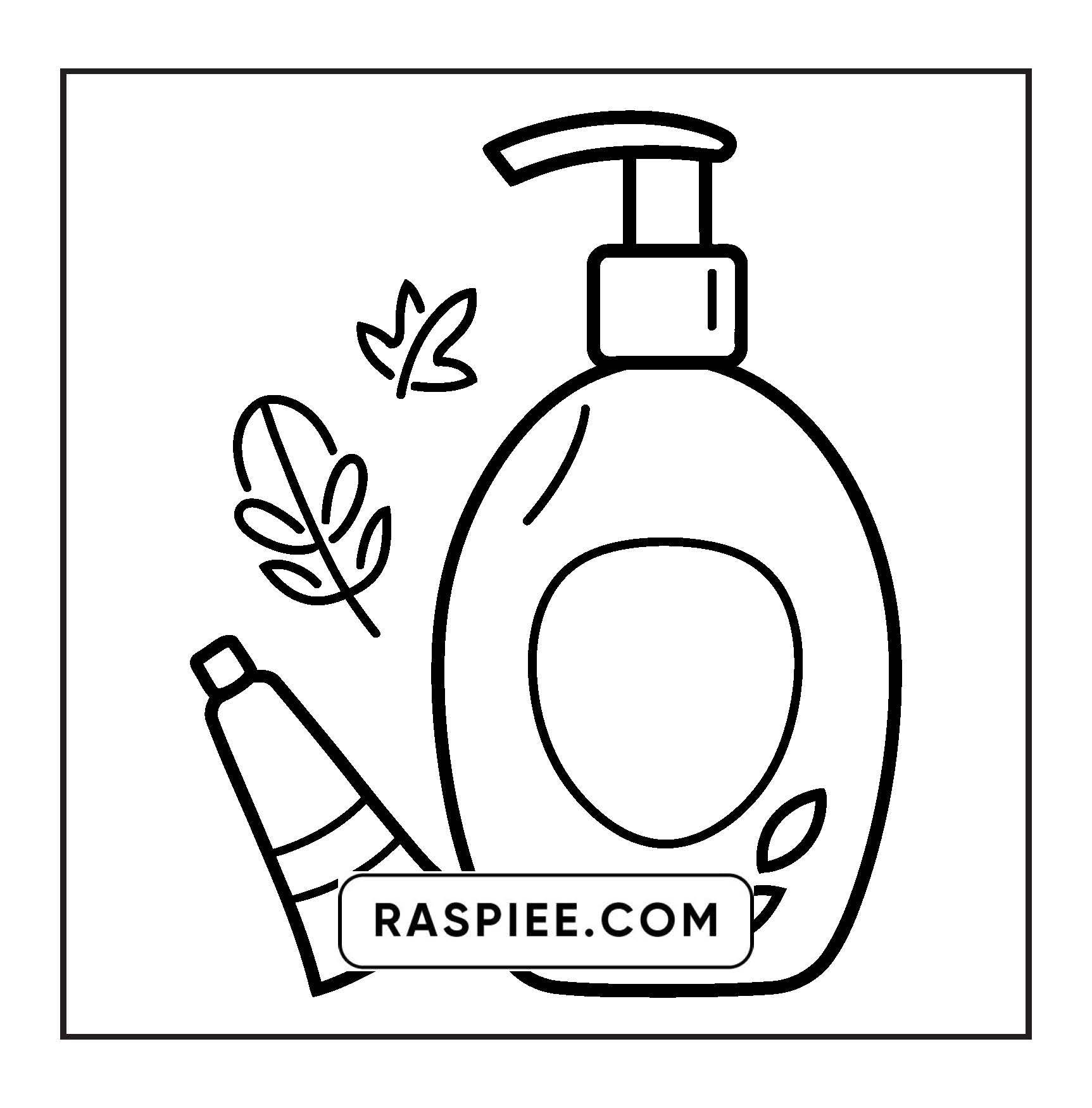 63 Bold and Easy Cosmetics Coloring Pages Printable PDF Instant Download