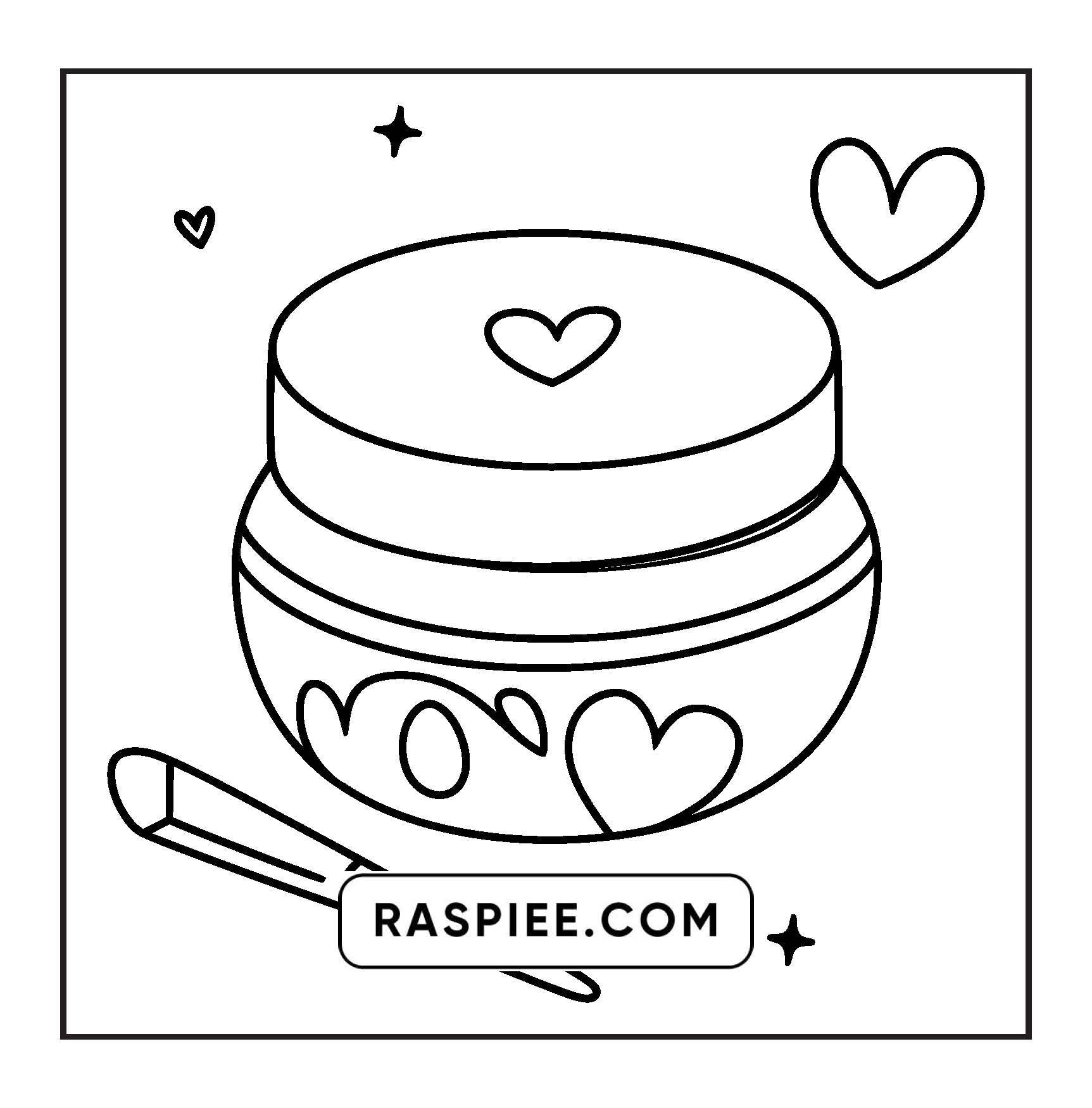 63 Bold and Easy Cosmetics Coloring Pages Printable PDF Instant Download