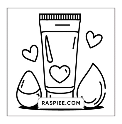 63 Bold and Easy Cosmetics Coloring Pages Printable PDF Instant Download