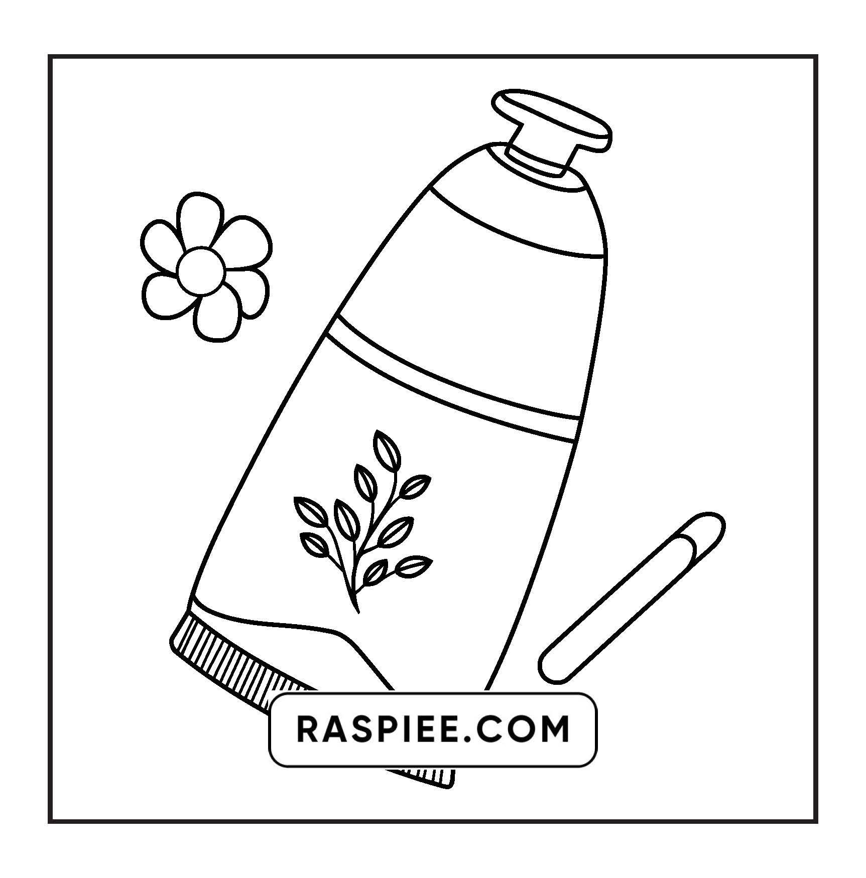 63 Bold and Easy Cosmetics Coloring Pages Printable PDF Instant Download