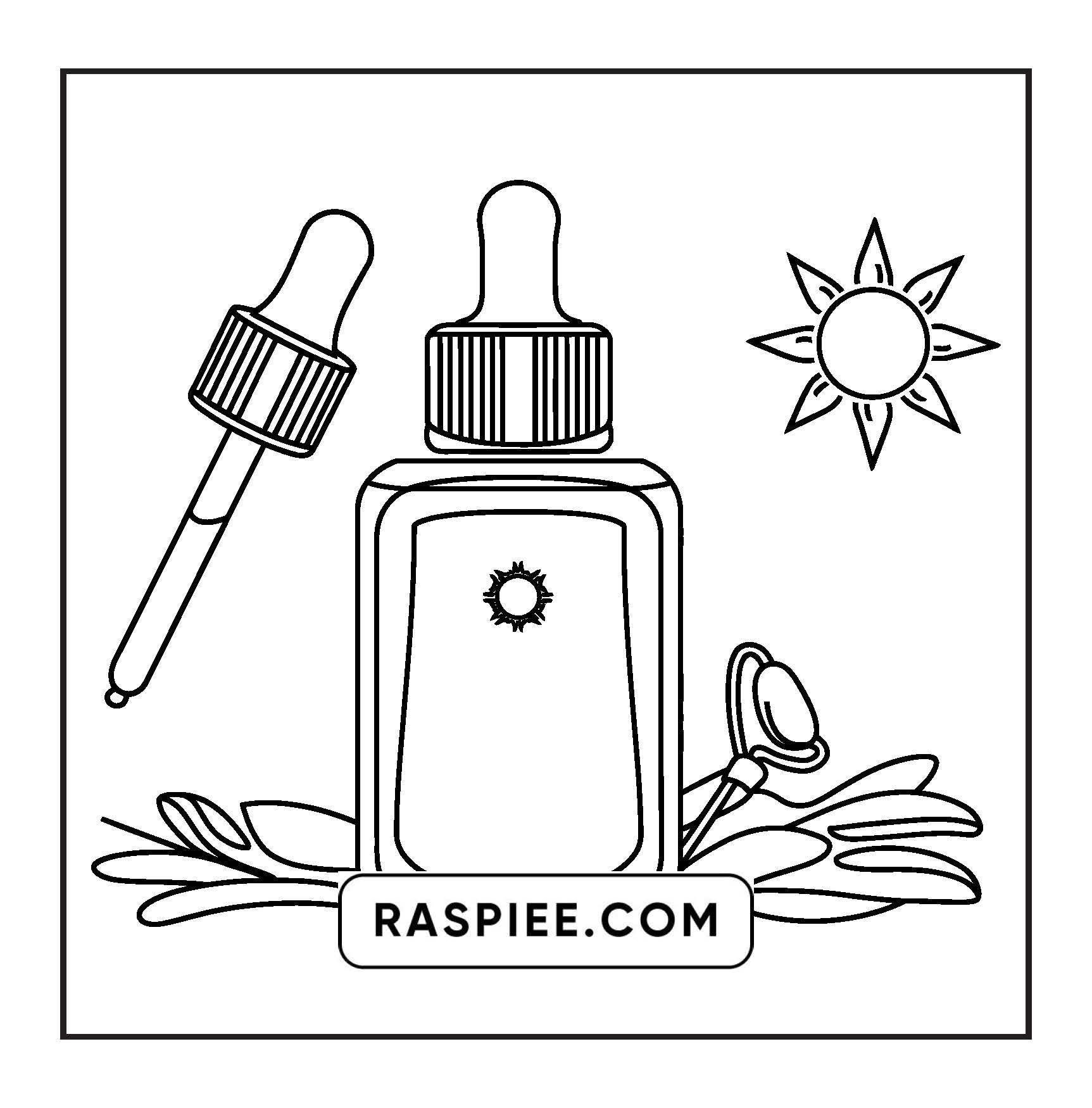 63 Bold and Easy Cosmetics Coloring Pages Printable PDF Instant Download