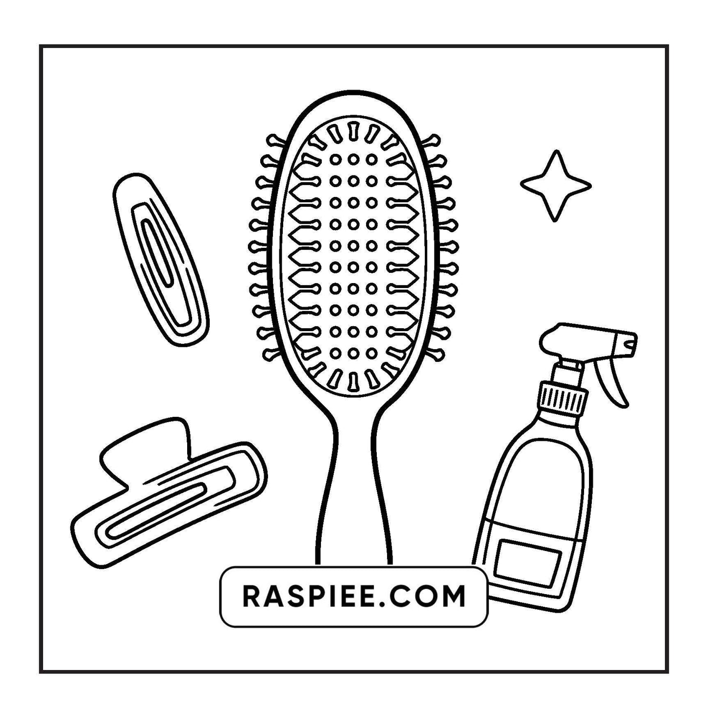 63 Bold and Easy Cosmetics Coloring Pages Printable PDF Instant Download