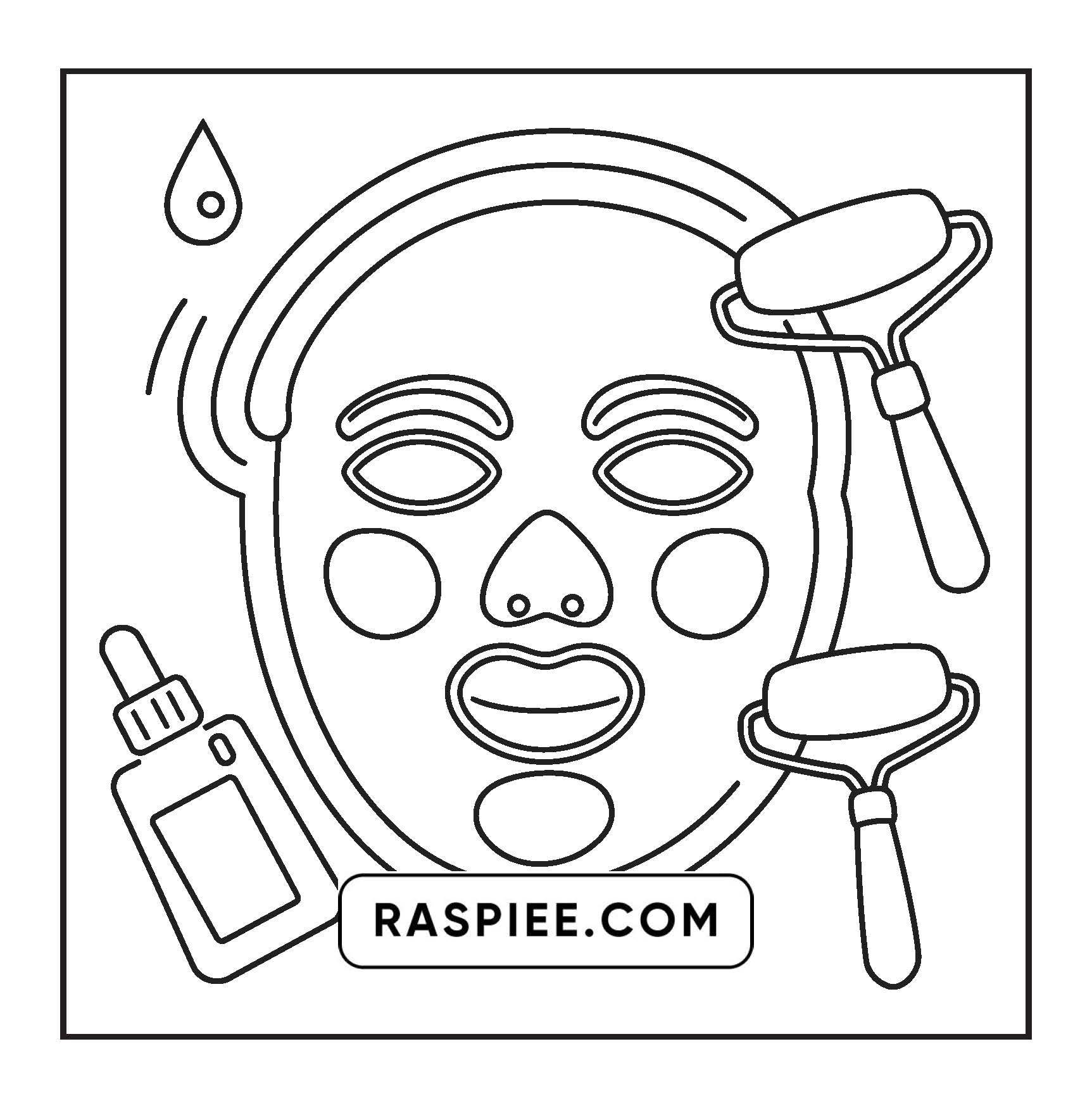63 Bold and Easy Cosmetics Coloring Pages Printable PDF Instant Download