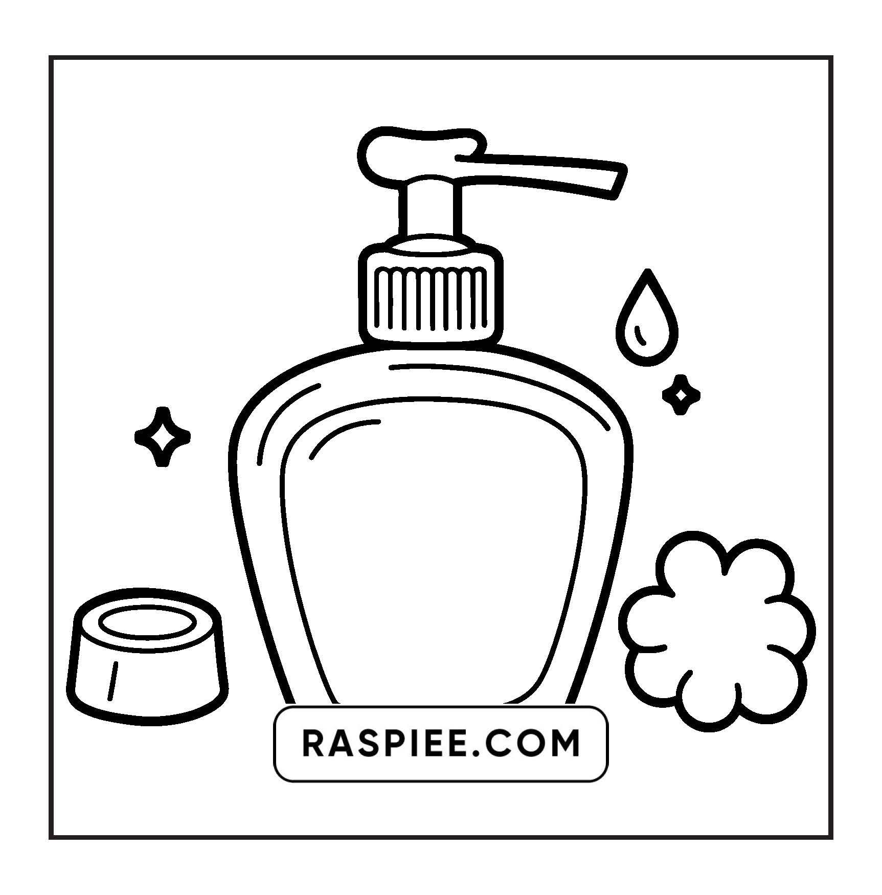 63 Bold and Easy Cosmetics Coloring Pages Printable PDF Instant Download