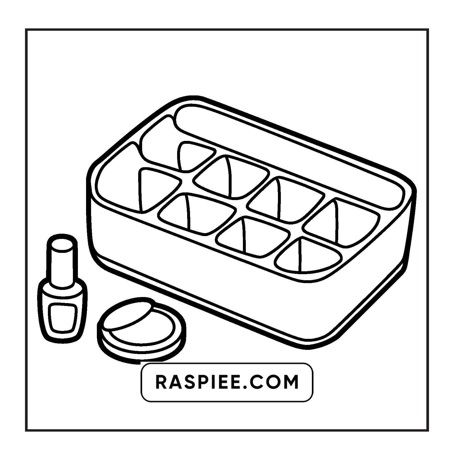 63 Bold and Easy Cosmetics Coloring Pages Printable PDF Instant Download