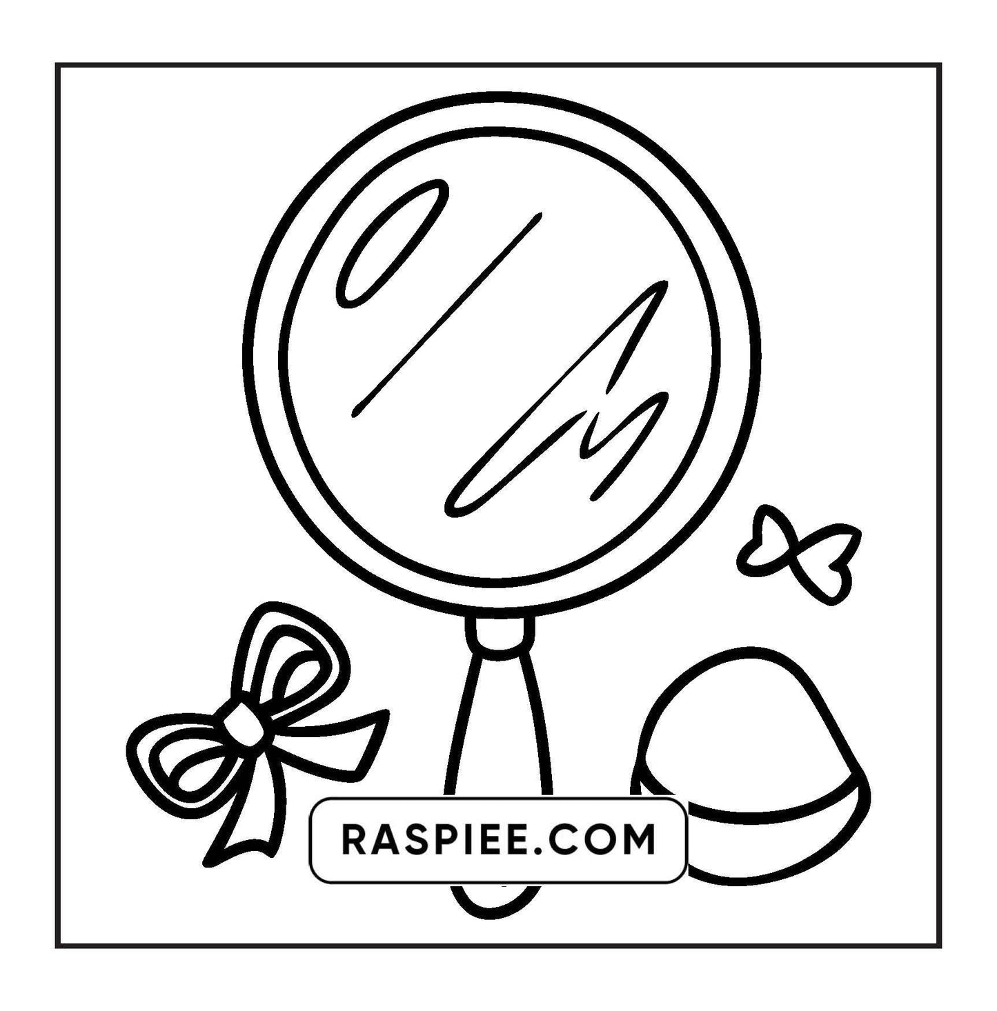 63 Bold and Easy Cosmetics Coloring Pages Printable PDF Instant Download