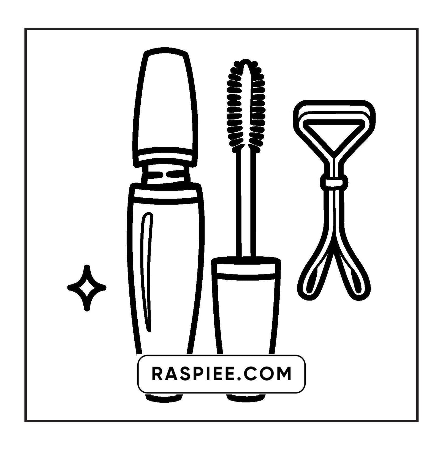63 Bold and Easy Cosmetics Coloring Pages Printable PDF Instant Download