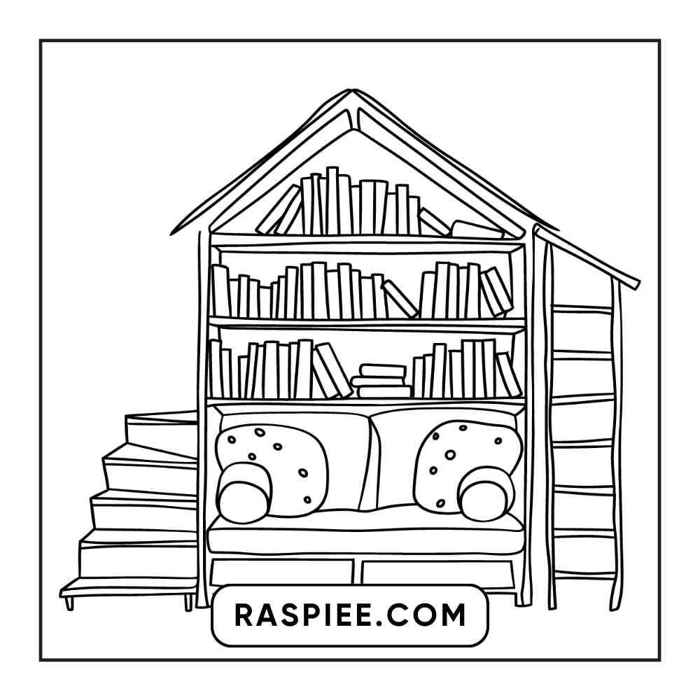 85 Bold and Easy Little Corner Coloring Pages Printable PDF Instant Download
