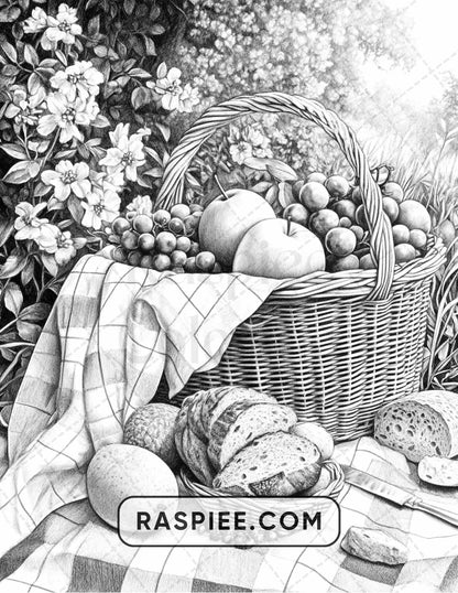 80 Still Life Adult Coloring Pages