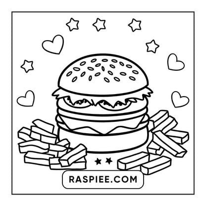 90 Bold and Easy Stress Relief Coloring Pages Printable PDF Instant Download