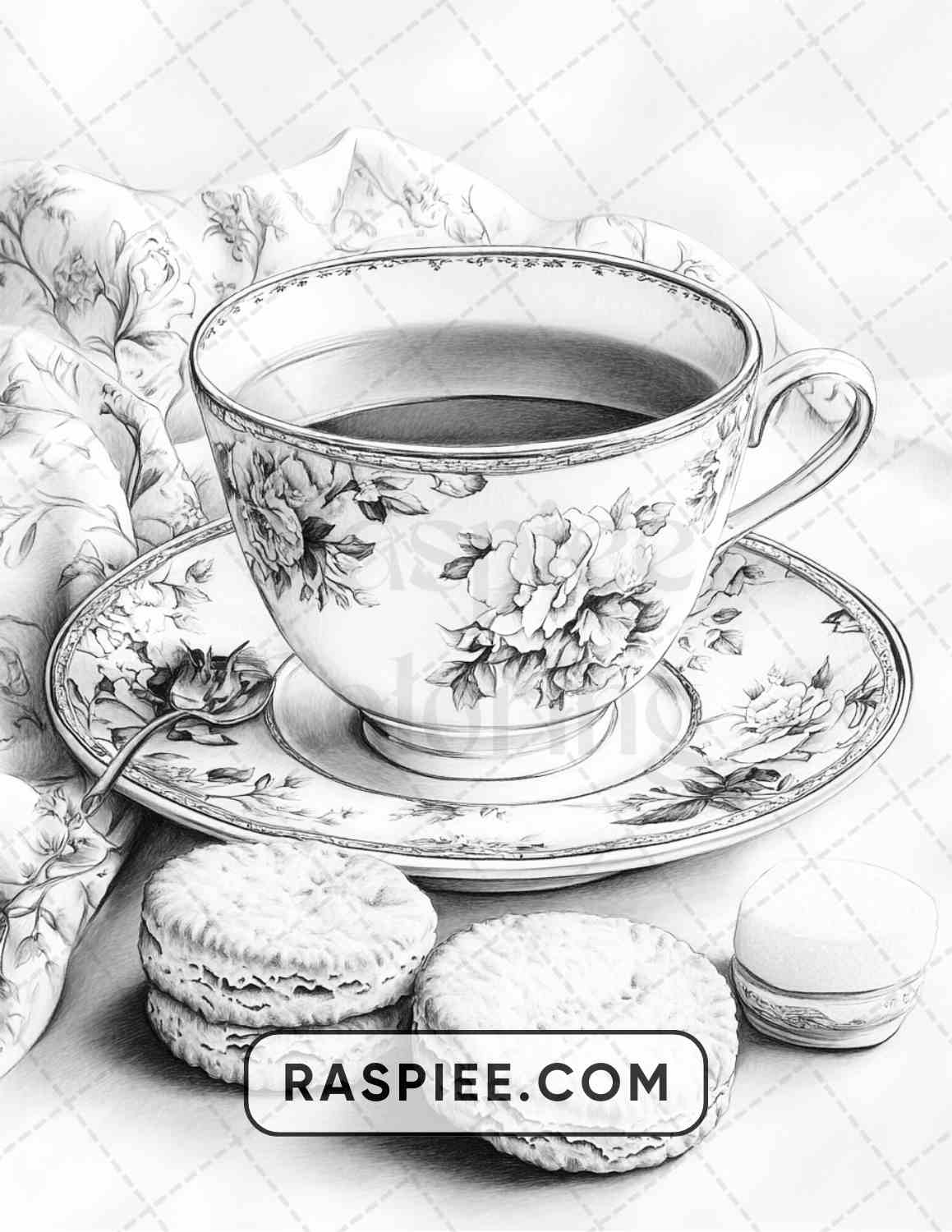 80 Still Life Adult Coloring Pages