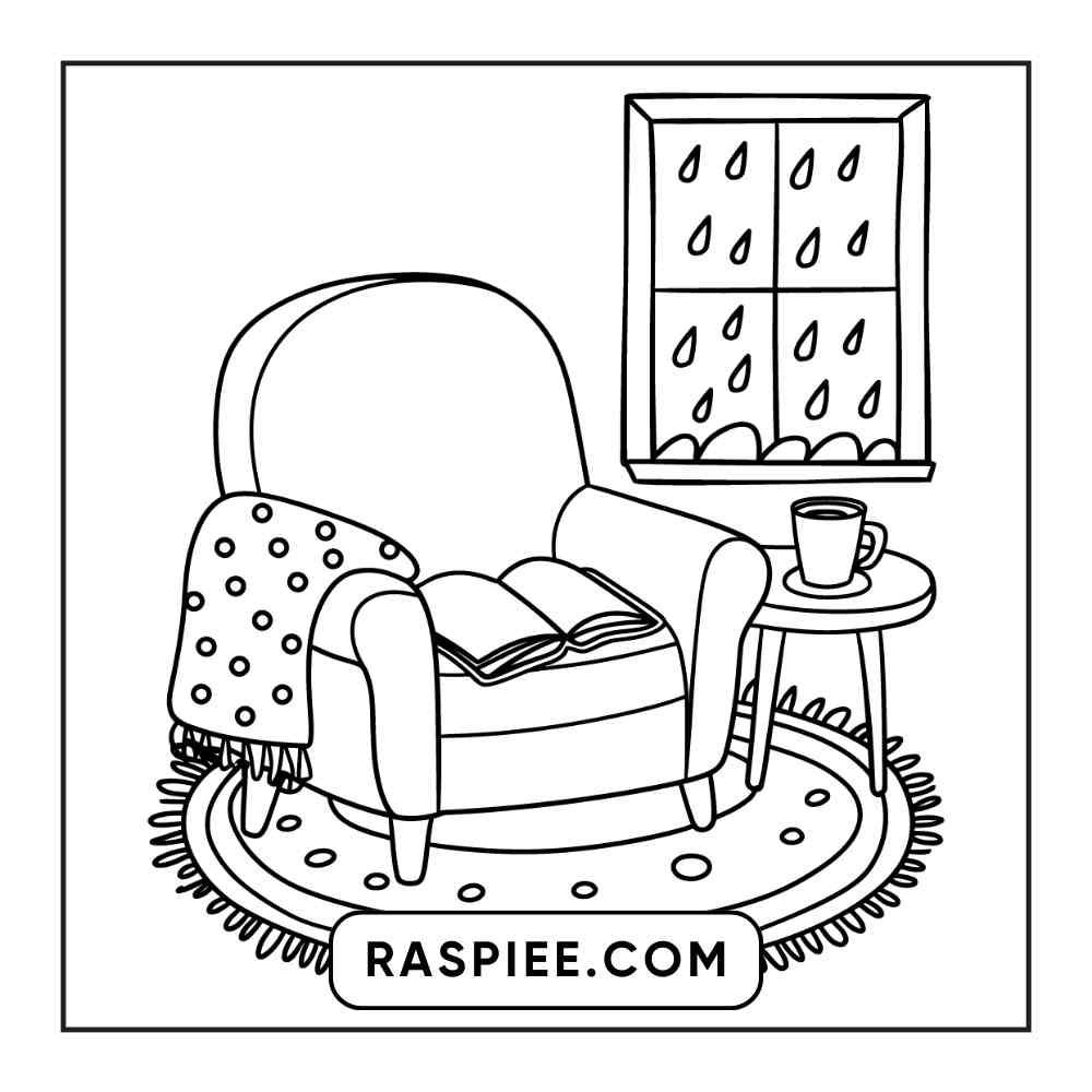 85 Bold and Easy Little Corner Coloring Pages Printable PDF Instant Download