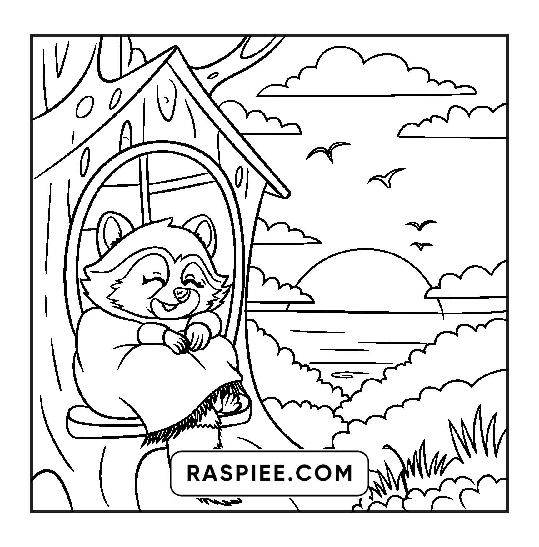 67 Bold and Easy Fluffy Times Coloring Pages
