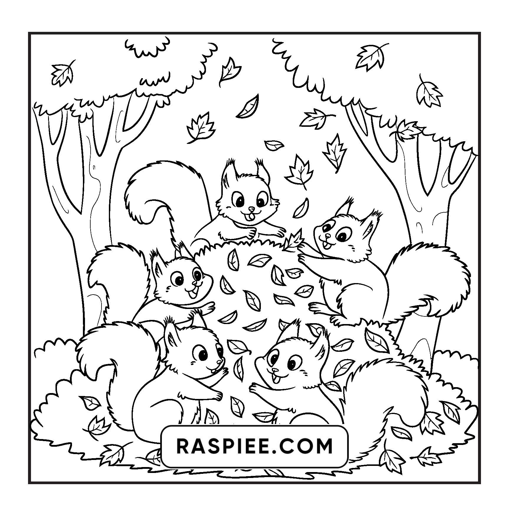 67 Bold and Easy Fluffy Times Coloring Pages
